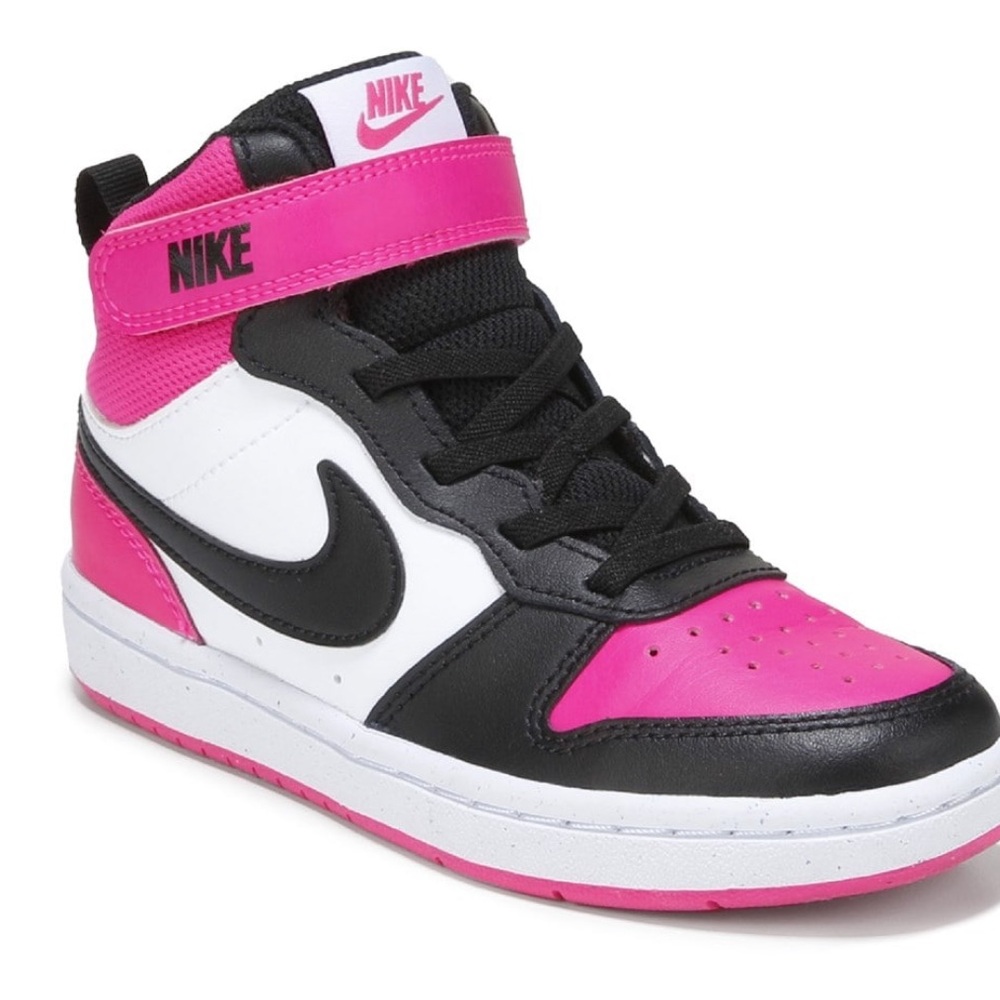 Nike Court Borough Mid 2 Sneakers Kids 3.5 New in Box